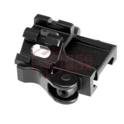 Leapers QD Angle Mount Quad Rail 1-Slot Black