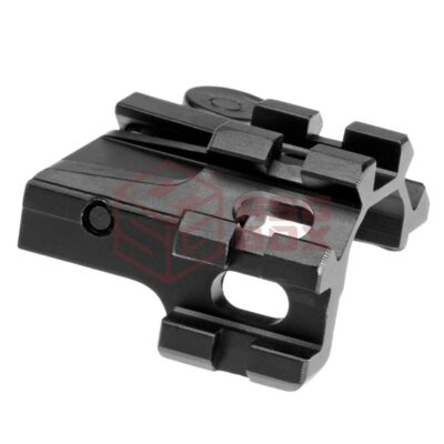 Alternative view of Leapers QD Angle Mount Quad Rail 1-Slot Black
