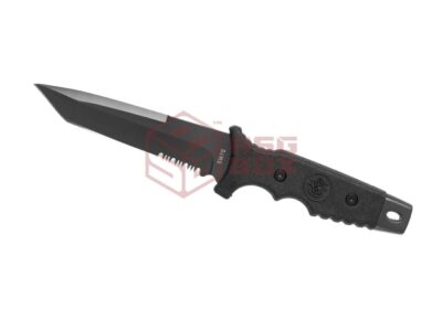 SW7S Fixed Blade Serrated Tanto Black - obrazek 2