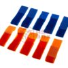 asgbox.pl - Team Patch Set Blue / Orange 10 pcs Invader Gear