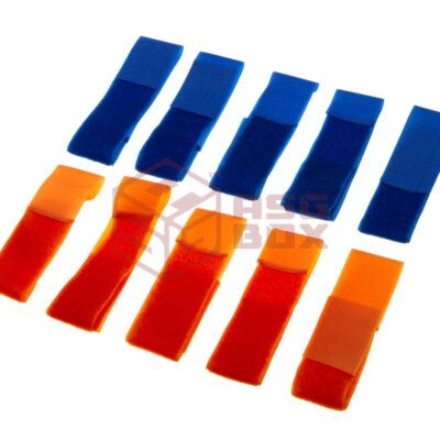 asgbox.pl - Team Patch Set Blue / Orange 10 pcs Invader Gear