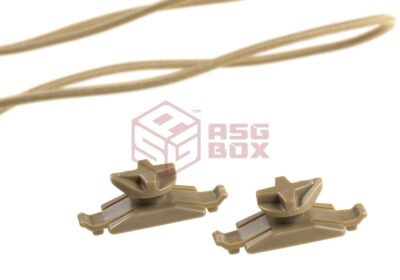 Smith Optics Boogie Regulator Bungee Velcro Strap Kit Tan - obrazek 2