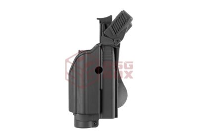 IMI Defense Level 2 Light / Laser Holster for Glock 17 Black - obrazek 2