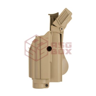 asgbox.pl - Level 2 Light / Laser Holster für Glock 17 IMI Defense