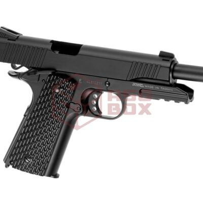 Alternative view of KWC M1911 Tactical Full Metal Co2 Black