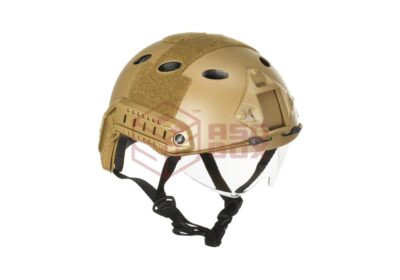 Emerson FAST Helmet PJ Goggle Version Eco Tan - obrazek 2