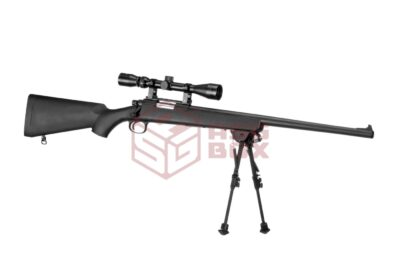 Snow Wolf VSR-10 Bolt-Action Sniper Rifle Set Black - obrazek 2