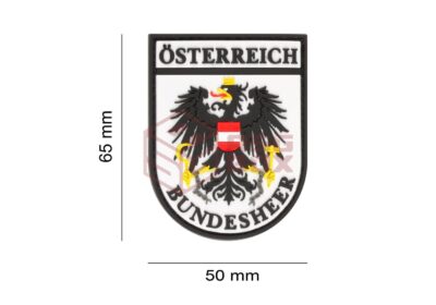 JTG Bundesheer Rubber Patch Multicolor - obrazek 2
