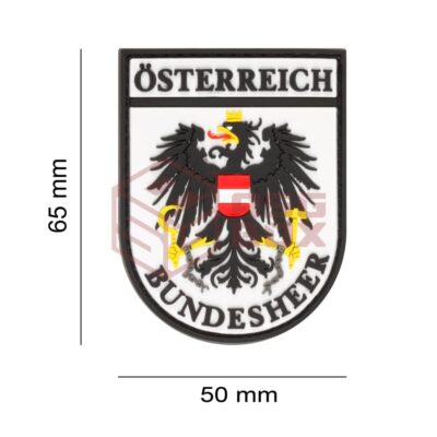 Alternative view of JTG Bundesheer Rubber Patch Multicolor