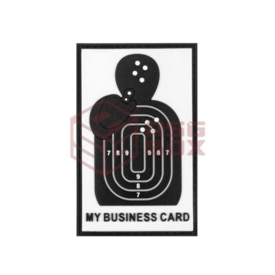 asgbox.pl - My Business Card Rubber Patch JTG