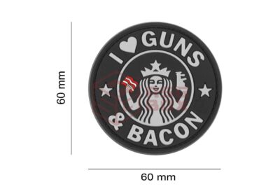 JTG Guns and Bacon Rubber Patch SWAT - obrazek 2
