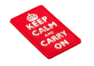 JTG Keep Calm Rubber Patch Multicolor - obrazek 4