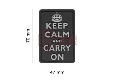 JTG Keep Calm Rubber Patch SWAT - obrazek 2