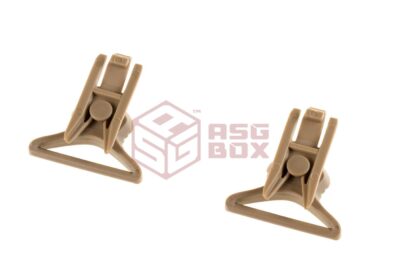 FMA Goggle Swivel Clips 36mm Dark Earth - obrazek 2