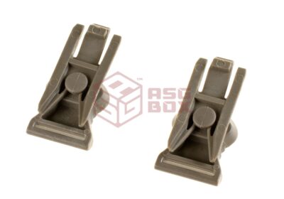 FMA Goggle Swivel Clips 19mm Foliage Green - obrazek 2