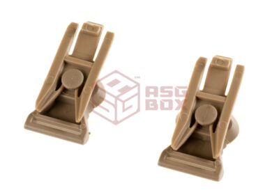 FMA Goggle Swivel Clips 19mm Dark Earth - obrazek 2