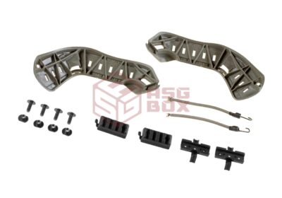 FMA MICH 2000 Rail Set Foliage Green - obrazek 2