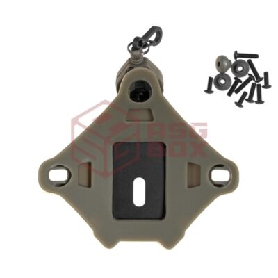 Alternative view of FMA L4 Series Hybrid Shroud Foliage Green