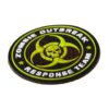 JTG Zombie Outbreak Rubber Patch Green OD-TM-10492420000 18121 asgbox.pl