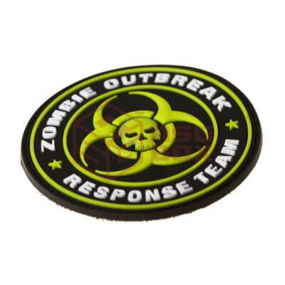 Alternative view of JTG Zombie Outbreak Rubber Patch Green
