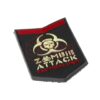 JTG Zombie Attack Rubber Patch Glow OD-TM-10492560100 18128 asgbox.pl