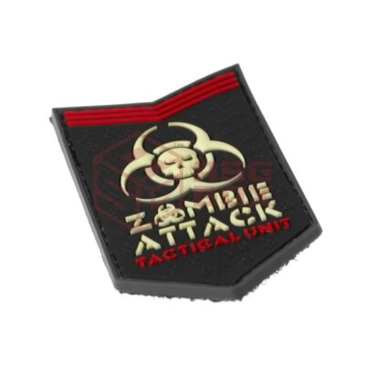 Alternative view of JTG Zombie Attack Rubber Patch Glow