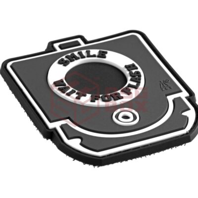 Alternative view of JTG Smile and Wait Rubber Patch Multicolor