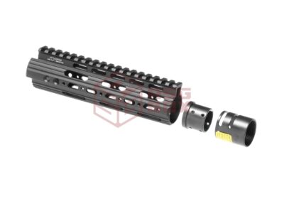 Leapers AR-15 7.2 Inch Super Slim Free Float Handguard Black - obrazek 2