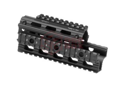 Leapers AK47 YU Quad Rail Handguard Black - obrazek 2