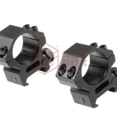 Alternative view of Pirate Arms 25.4mm Low Type Mount Rings Black