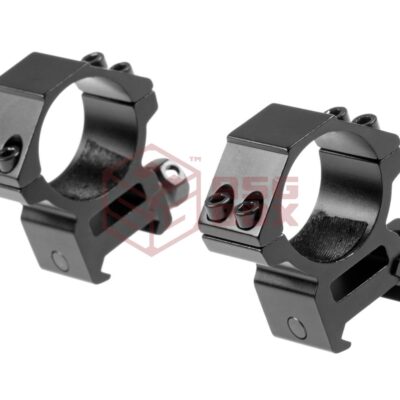 Alternative view of Pirate Arms 30mm Medium Type Mount Rings Black