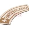 Clawgear Switzerland Small Tab Patch Desert OD-TM-10499431000 18425 asgbox.pl