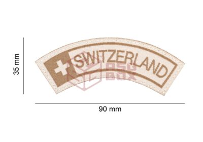 Clawgear Switzerland Small Tab Patch Desert - obrazek 4