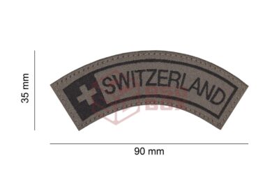 Clawgear Switzerland Small Tab Patch RAL7013 - obrazek 4