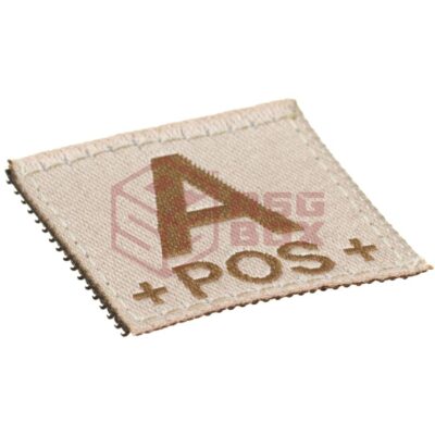 Alternative view of Clawgear A Pos Bloodgroup Patch Desert