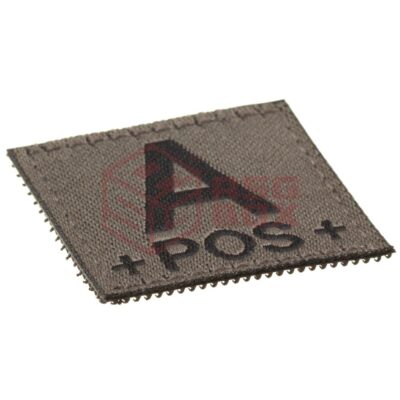 Alternative view of Clawgear A Pos Bloodgroup Patch RAL7013