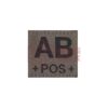 asgbox.pl - AB Pos Bloodgroup Patch Clawgear