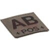 Clawgear AB Pos Bloodgroup Patch RAL7013 OD-TM-10500033200 18442 asgbox.pl