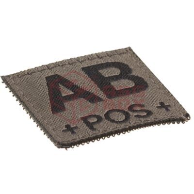 Alternative view of Clawgear AB Pos Bloodgroup Patch RAL7013