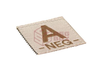 Clawgear A Neg Bloodgroup Patch Desert - obrazek 2