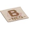 Clawgear B Neg Bloodgroup Patch Desert OD-TM-10500331000 18437 asgbox.pl
