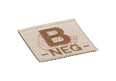 Clawgear B Neg Bloodgroup Patch Desert - obrazek 2