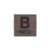 asgbox.pl - B Neg Bloodgroup Patch Clawgear