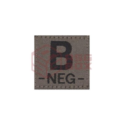 asgbox.pl - B Neg Bloodgroup Patch Clawgear