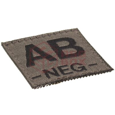 Alternative view of Clawgear AB Neg Bloodgroup Patch RAL7013