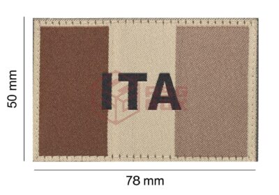 Clawgear Italy Flag Patch Desert - obrazek 4