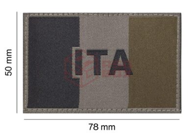 Clawgear Italy Flag Patch RAL7013 - obrazek 4
