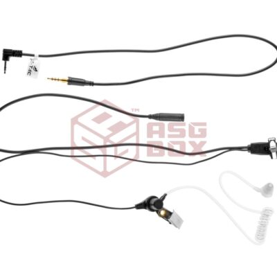asgbox.pl - FBI Style Acoustic Headset Motorola 1-Pin Connector Z-Tactical