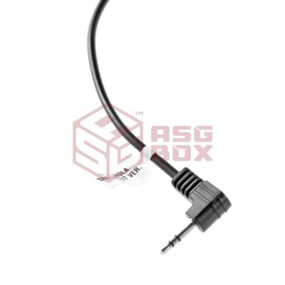 Alternative view of Z-Tactical FBI Style Acoustic Headset Motorola 1-Pin Connector Black