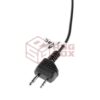 Z-Tactical FBI Style Acoustic Headset Midland Connector Black OD-TM-10514606000 asgbox.pl